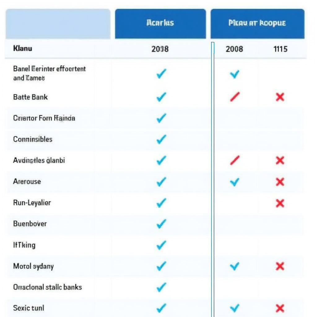 Malaysian bank comparison